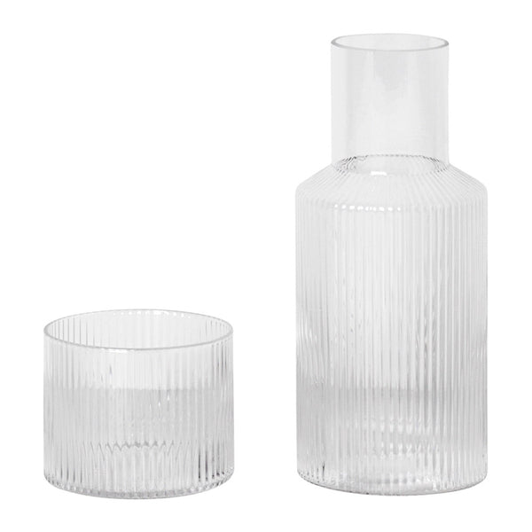Ferm Living Ripple Water Carafe Danish Design