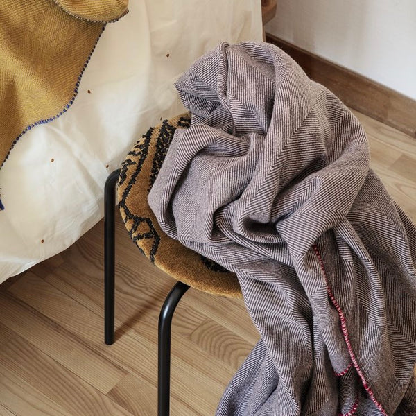 Ferm Living Herringbone Blanket - Danish Design