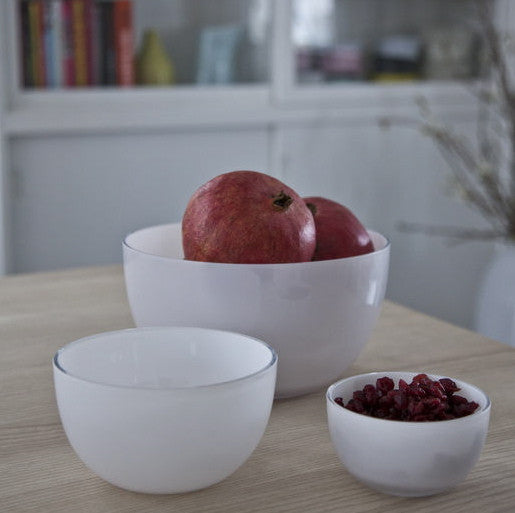 Piet Hein Opal Glass Bowl - Danish Design