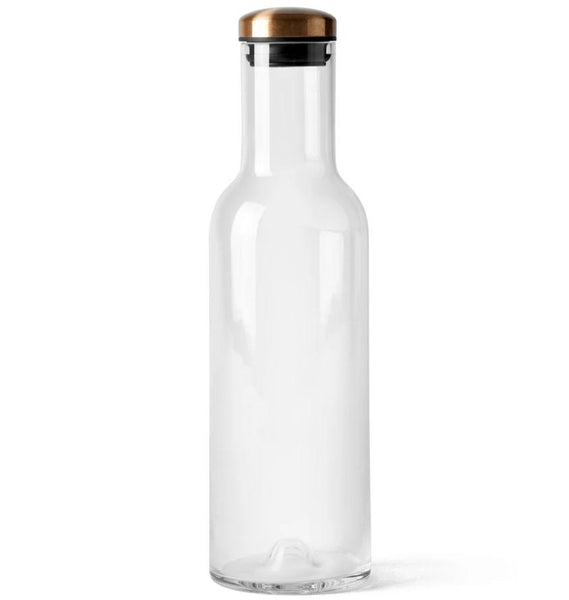Menu Water Bottle with Brass Lid - Danish Design