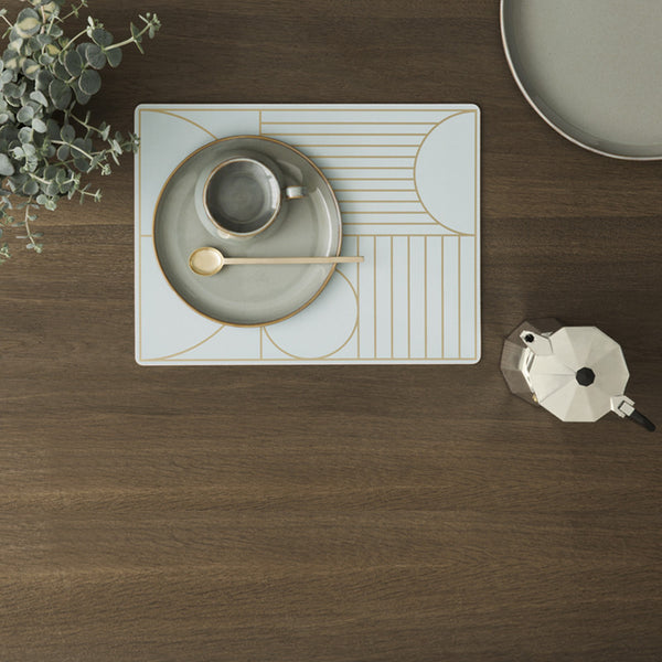 Ferm Living Outline Dinner Mat - Mint - Danish Design