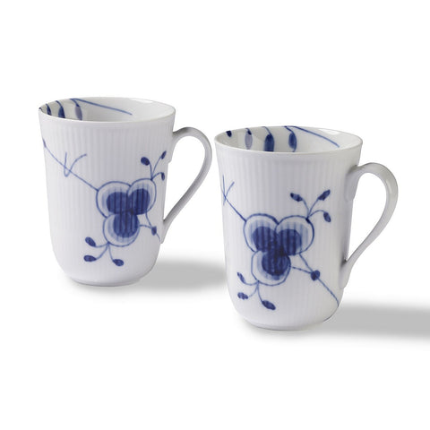 Royal Copenhagen Blue Fluted Mega - Mug Set/2 - Danish Design