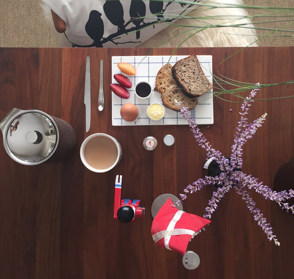 Normann Copenhagen Mormor Blue Buttering Board - Danish Design