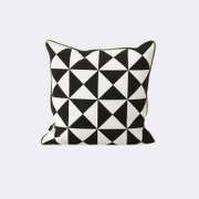 Ferm Living Geometry Cushion Grey - Danish Design
