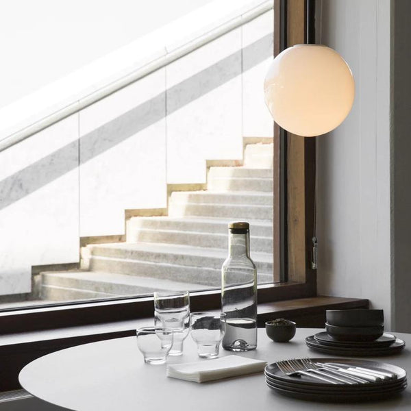 Menu Water Bottle with Brass Lid - Danish Design