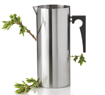 Stelton Cylinda-line AJ Jug with Ice lip - Danehus Stelton Cylinda-line AJ Jug with Ice lip - Danehus