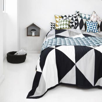 Ferm Living Geometry Cushion Curry - Danish Design