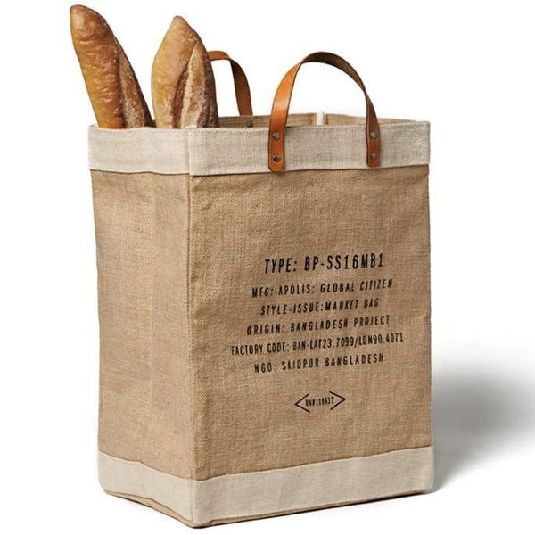 Apolis Market Bag - Larchmont Village California - Danish Design