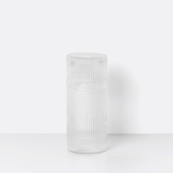 Ferm Living Ripple Small Carafe Set - Danish Design