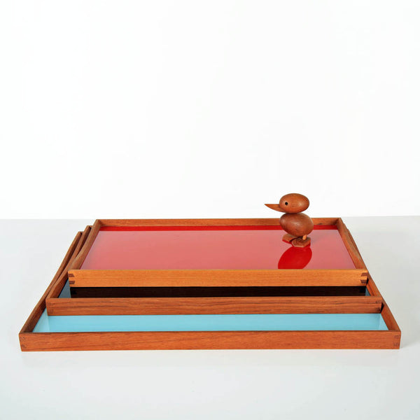 Architectmade Turning Tray - Kimono Red - Danish Design